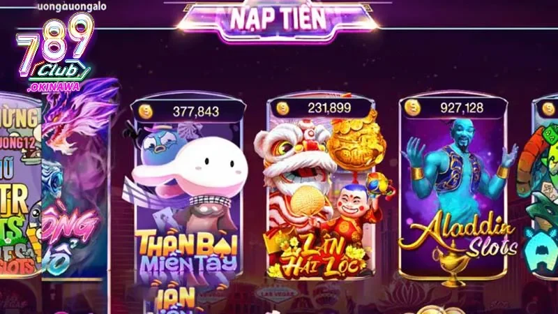 game slot siêu hot ở trên 789Club
