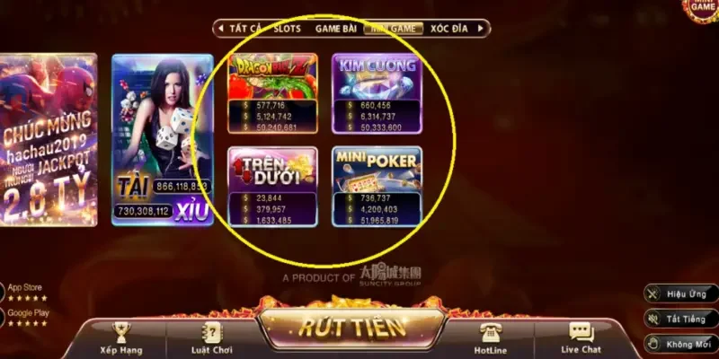 Minigame tại 789Club